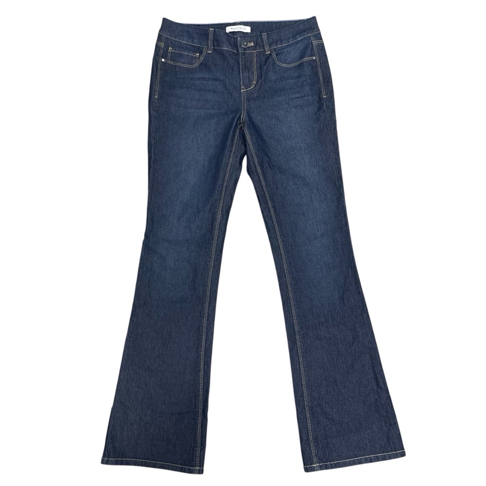 White House Black Market Dark Blue Boot Leg Jeans Women’s Size 4S NWT